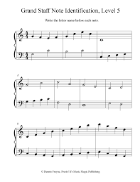 The exercise that is accesible via the link. Free Printable Music Note Naming Worksheets Presto It S Music Magic Publishing