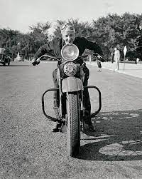 Vintage Photo Woman Harley Davidson Motorcycle Print Gift Biker Wall Decor Poster Girl Lady Rider Art Black White 1930s Motorcycle Photography Vintage Photo Prints Vintage Photos Women