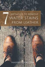 If the blood stain is still on the upholstery, get out your hydrogen peroxide bottle and pour a little into a bowl for ease of use. How To Remove Water Stains From Leather 7 Effective Methods To Try