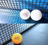 DOUBLE FISH Ping Pong Balls - White & Orange 3-Star Table Tennis Balls -  High Performance V40+ ABS Balls Ultimate Durability Training Balls 12 Pack:  ...