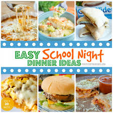 I __ (watch) tv in the evening. Easy School Night Dinner Ideas Pint Sized Treasures