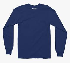 Download Destinywhite Bya Logowhite Mockup Back Flat Navy Long Sleeve Shirt Mockup Navy Hd Png Download Kindpng