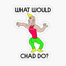I think repubs caught onto the fact that they are untouchable. Chad Vs Virgin Stickers Redbubble