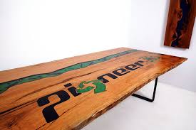I used three panels, but i could have used two if i pieced the second layer of the table top together. Custom Logo Tables For Sale Table Tops Pub Tables