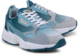 Rückblick auf ein stück wirtschaftsgeschichte. Adidas Originals Sneaker Falcon W Mittelblau Gortz 47990806
