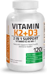 Best vitamin d3 and k2 supplements amazon. Amazon Com Vitamin K2 Mk7 With D3 Supplement Bone And Heart Health Non Gmo Formula 5000 Iu Vitamin D3 90 Mcg Vitamin K2 Mk 7 Easy To Swallow Vitamin D K Complex 120