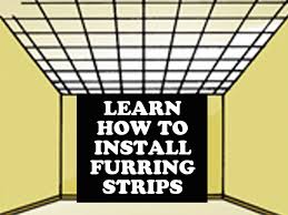 Learn How To Install Furring Strips For Metal Ceilings