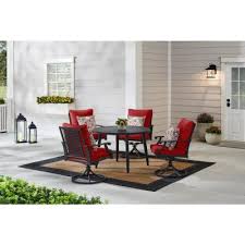 Shop outdoor patio dining sets by famous american manufacturers! Hampton Bay Round Patio Dining Sets Patio Dining Furniture The Home Depot