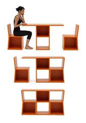 25 Folding Furniture For Saving Space Cuded Folding Furniture Creative Furniture Space Saving Furniture