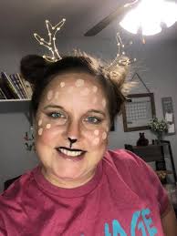 Why does she always look like a deer caught in the headlights?