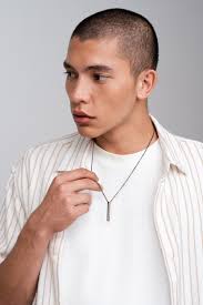 Pillar Bar Necklace for Men