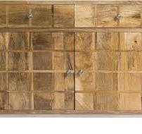 Amazon.com: Yosemite Home Decor Gabinete de madera con dos ...