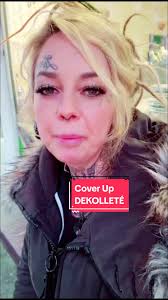 Mal wieder ein Cover Up... Heutiges Project.. DEKOLLETÉ #coverup #cove...