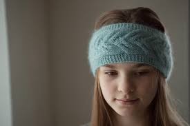 Turquoise Earwarmer Knitted Headband