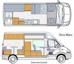 Modele Le Mont Blanc Sur L4h3 Camper Van Conversion Diy Van Camping Campervan Life