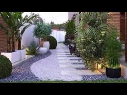 Beautiful Small Garden Landscaping Ideas Pt2 Youtube In 2020 Small Garden Garden Landscaping Garden Deco