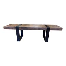 I was inspired to try and replicate this table when i saw it at my friends house. Crate Barrel Seguro Rectangular Coffee Table Bench Original Price 700 Design Plus Gallery