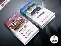 Travel agent businesscard template postermywall. Travel Agency Business Card Psd Psdfreebies Com