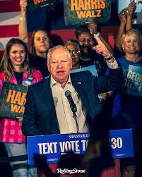 EXCLUSIVE INTERVIEW: @TimWalz Eyes the End Zone — 'Let's Go For It' In the  final days before the election, Rolling Stone sat down with the VP  candidate to talk about masculinity, right-wing