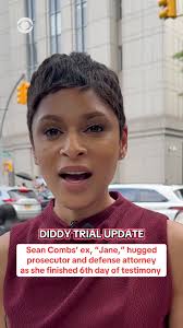 In a surprising turn of events, Sean Combs’ ex-girlfriend, “Jane,” gave  hugs to the prosecutor and defense attorney after wrapping her sixth and  final day of emotional testimony in Combs’s criminal ...