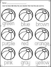 free preschool summer worksheets