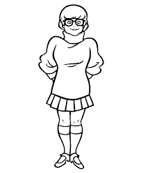 Free printable scooby doo coloring pages coloring page for kids to download, scooby doo coloring pages. Scooby Doo Coloring Pages Velma