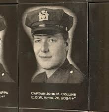 PAPD Captain John M. Collins E.O.W. April 26, 2024 (In retirement) 9/11