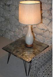 Tin Table Sustainable Furniture Tin Can Crafts Recycled Crafts