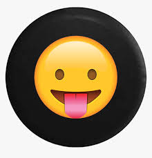 Download icons in all formats or edit the images for your designs. Smiling Tongue Out Teasing Text Emoji Face Happy Emoji Black Background Hd Png Download Transparent Png Image Pngitem