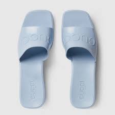 Blue Women S Slide Sandal With Gucci Logo Gucci Us A wide variety of embossed logo slippers options are available to you, such as outsole material, season, and feature. women s slide sandal with gucci logo