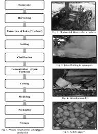 process flowchart for solid jaggery production download