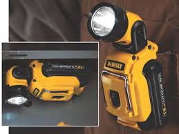 Dewalt Dcl500 12 Volt Max Lithium Ion Cordless Work Light Showing Magnet And Belt Clip Work Lights Led Work Light Camping Lights