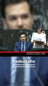 Gratidão ao presidente da Assembleia Legislativa de Minas Gerais, Tadeu  Leite, pelas palavras no Plenário da nossa Casa Legislativa!🤝🔺️, Que Deus  continue te abençoando, presidente, e lhe dando muita ...