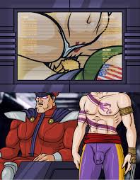 Post 569442: Crimson_Viper Guile M_Bison Stamper_(artist) Street_Fighter  Vega