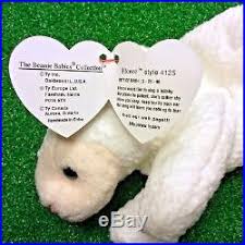 Rare 1996 Retired Fleece The Sheep Lamb Ty Beanie Baby Plush Toy With Errors New Ty Beanie Babies Rare