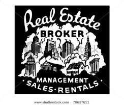Clip Art For Real Estate Broker Management Sales Rentals Clip Art Vintage Clip Art Art Images
