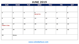 June 2019 Holidays Calendar Printable Calendar June June 2019 Calendar Holiday Calendar