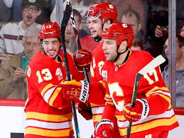 Derek ryan is part of the calgary flames' taxi squad. Cam Talbot Tall In Goal For Calgary Flames In 2 1 Win Over Minnesota Wild Guelphtoday Com