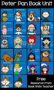 Peter Pan Novel Study Vocabulary Comprehension Writing Peter Pan Peter Pan Novel Peter Pan Book