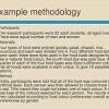 In line with the outline given above, the methodology chapter usually appears after the. 1