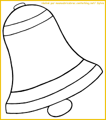 Coloriages Paques Coloriage Paques Cloche Paques Cloches De Noel