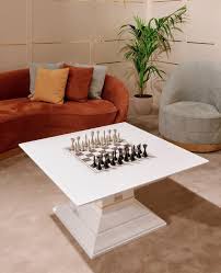 Vismara Design Scaccomatto Chess Table Hides A Very Spe Https Www Davincilifestyle Com Vismara Des In 2020 Coffee Table Chess Table Contemporary Furniture Design