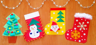 保育園 12月製作「靴下」アイデア3種！切り抜き・毛糸・切り絵でかわいい靴下を作ろう | 保育士のお仕事静岡