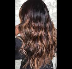 Le balayage miel est parfait pour les cheveux châtains et bruns. Meches Cheveux Bruns