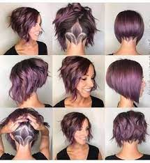 A bob cut with a layered pattern is a short hairstyle for thick hair. Image Result For Nape Undercut Hairstyle Women With Medium Short Hair Thick Hair Styles Hair Styles Short Hair Styles