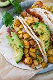 Mexican Breakfast Tacos Recipe With Images Mexican Breakfast Recipes Morning Food Healthy Brunch