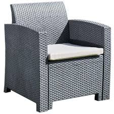 Check spelling or type a new query. Rattan Effect Armchair Chair With Cushion Outdoor Patio Garden Furniture