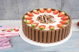 Yogurette Torte Erdbeer Joghurt Schokoladentorte Yogurette Torte Kuchen Und Torten Joghurt Kuchen