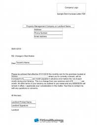 60 day notice to vacate in spanish. Sample Rent Increase Letter Free Templates