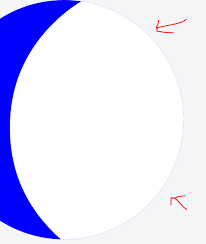 50% не работает в этом случае. Line Border With Border Radius Overflow Hidden And Colored Background Stack Overflow